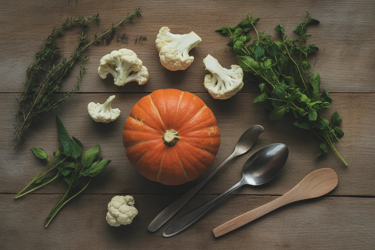 Cozy Up with these Tasty Low-carb Fall Soups (Pumpkin/Cauliflower) 8 Low‑carb fall soups (pumpkin/cauliflower)