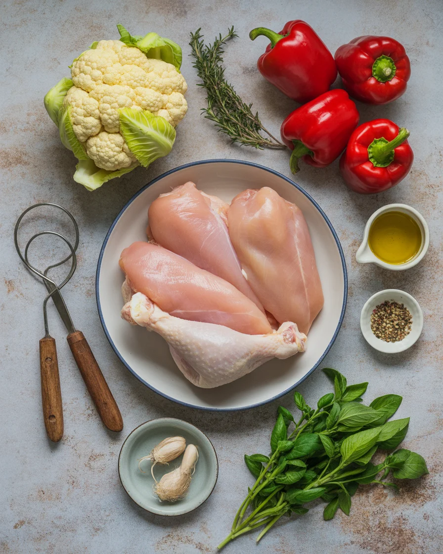 Delicious Low-Carb Chicken Scarpariello