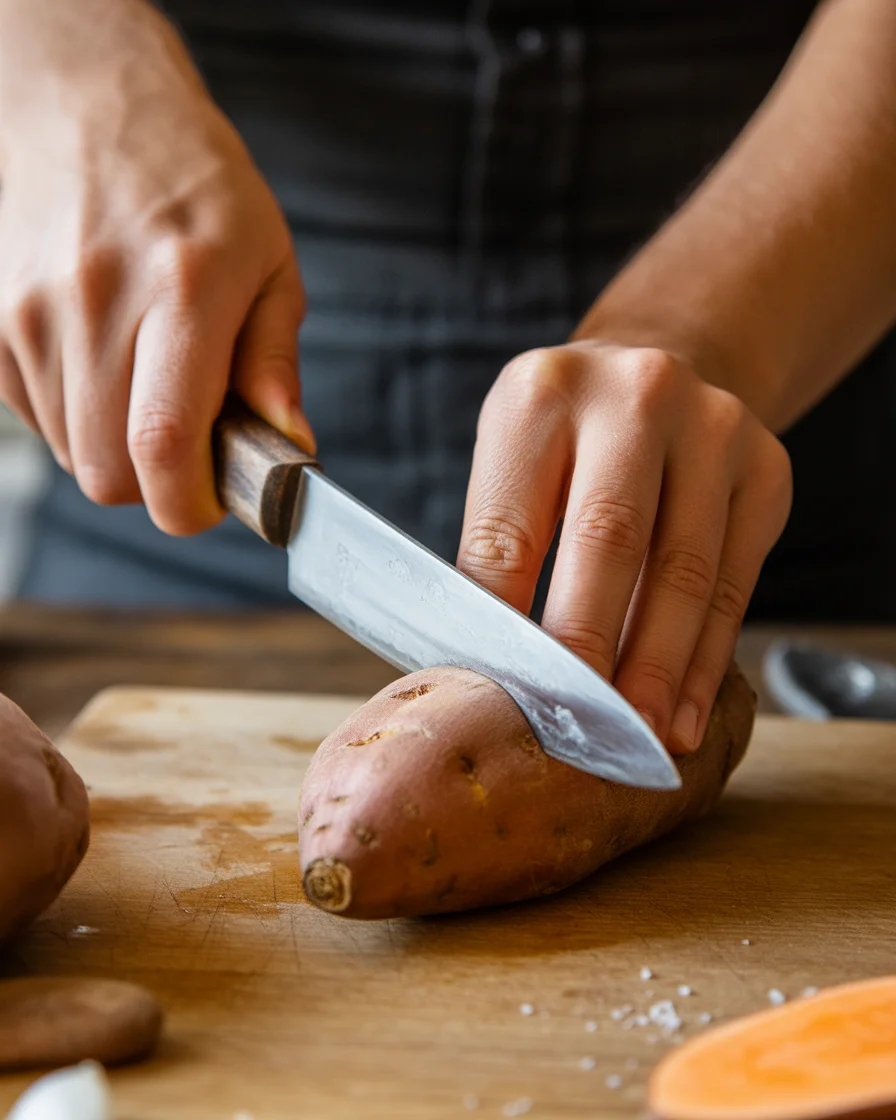 Deliciously Easy Air Fryer Baked Sweet Potato Recipe!