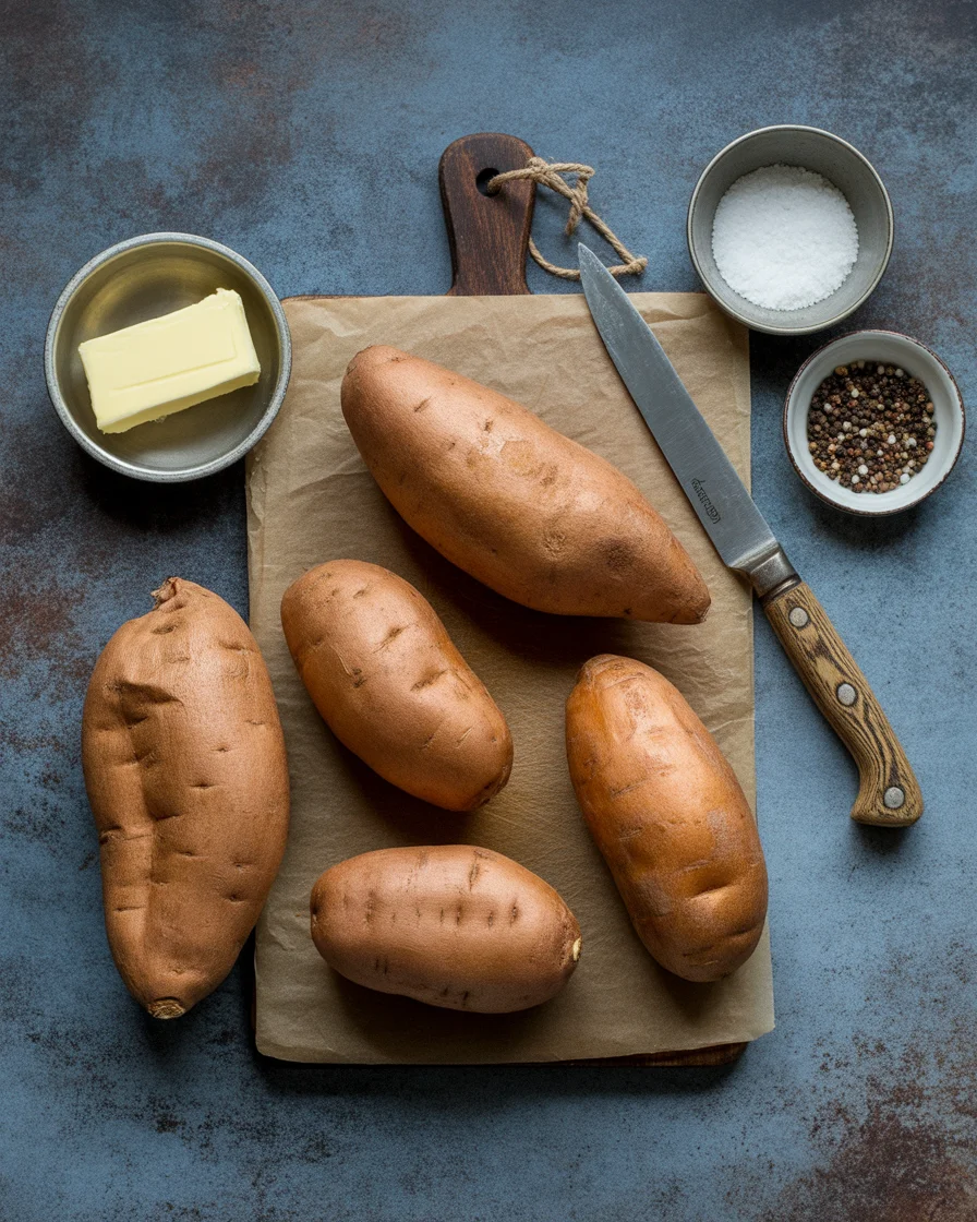 Air Fryer Baked Sweet Potato