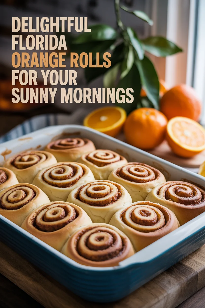 Florida Orange Rolls