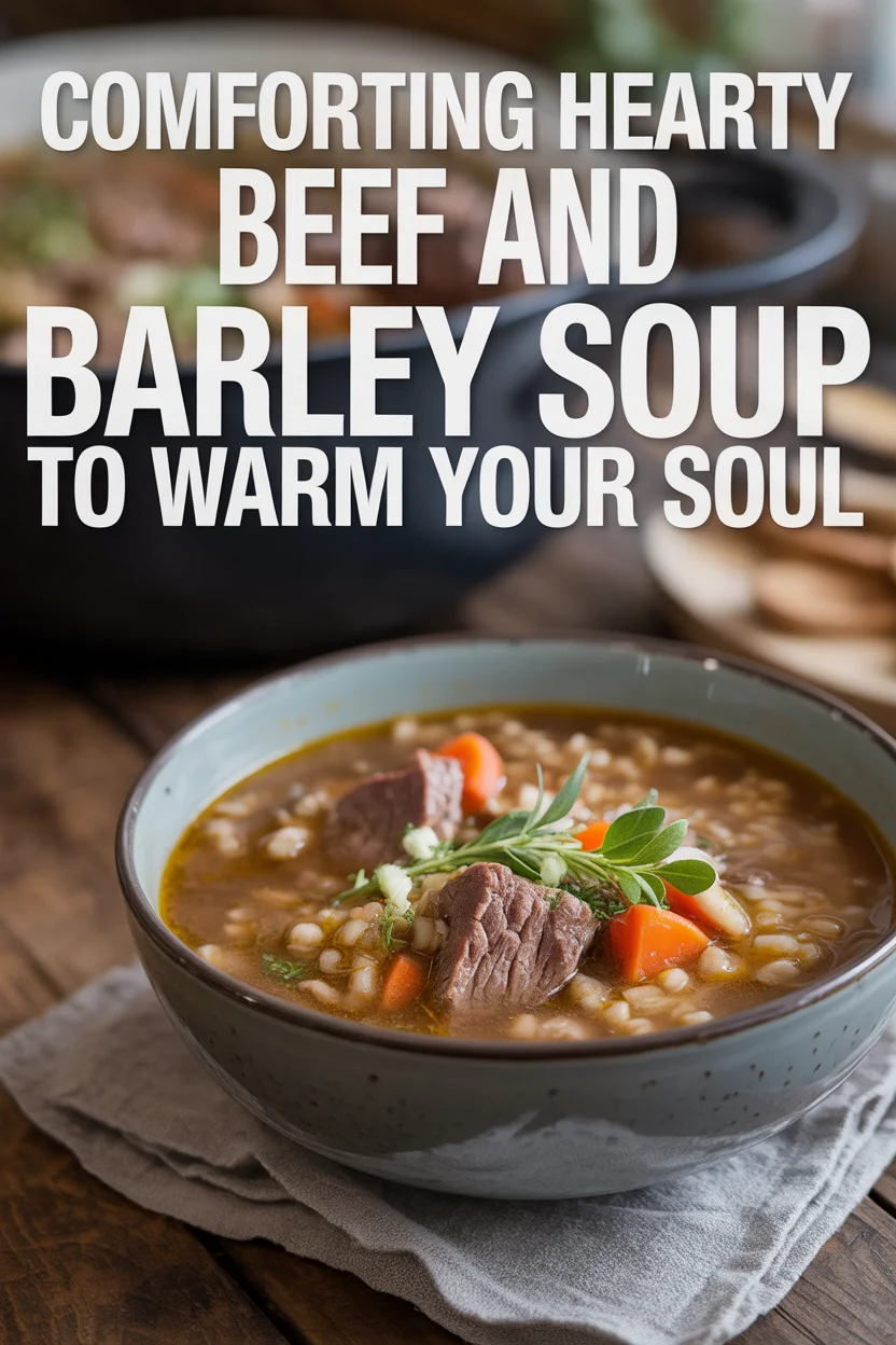 Hearty Beef and Barley Soup