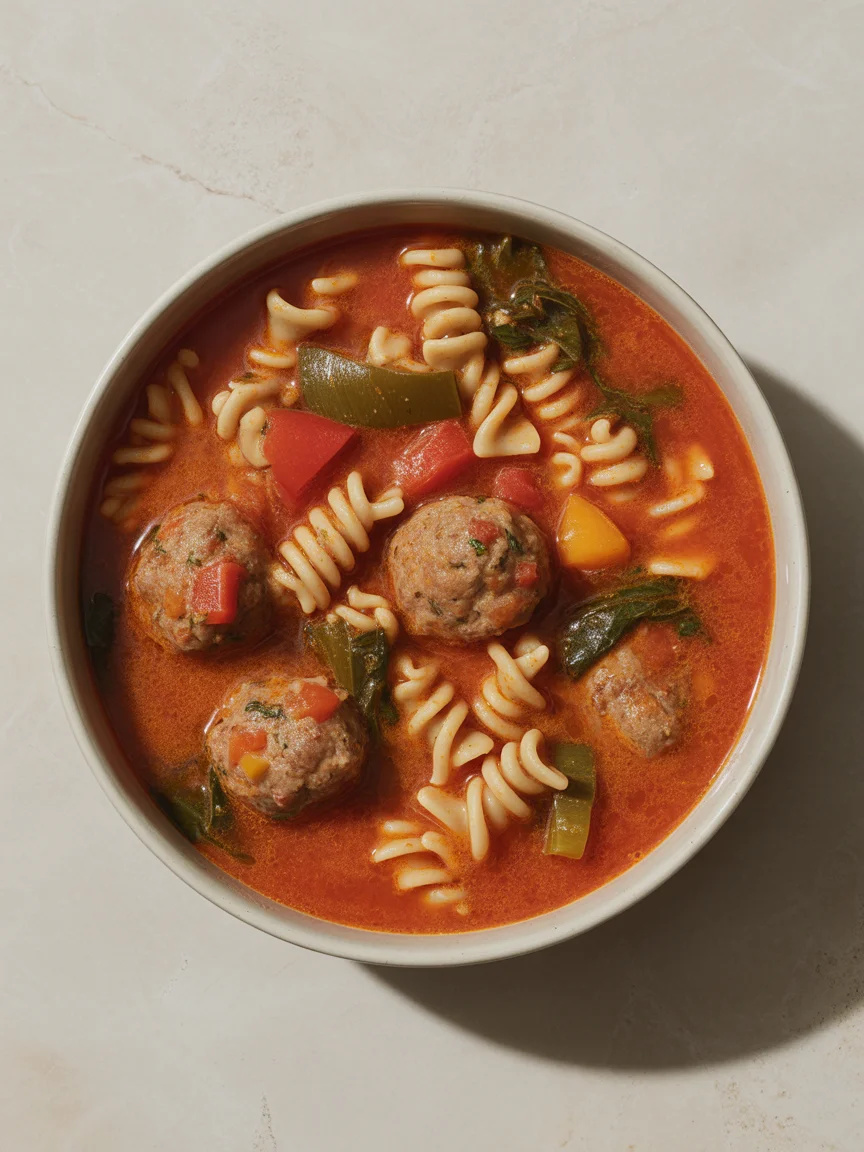 Italian Meatball Soup