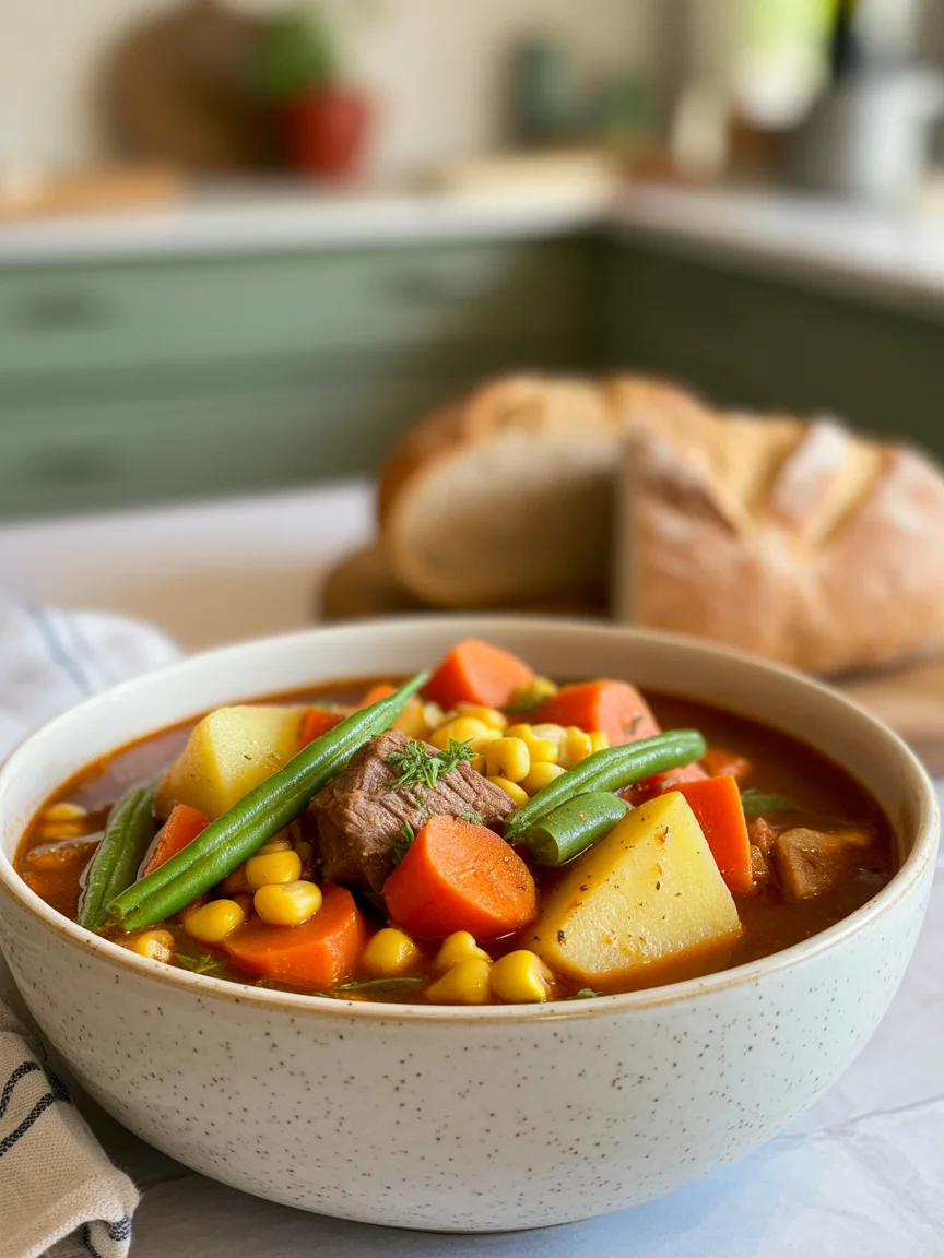 Hearty Vegetable Beef Soup