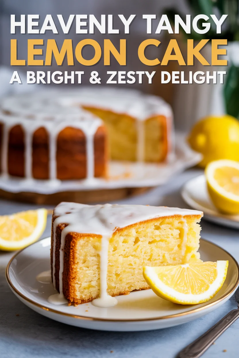 tangy lemon cake