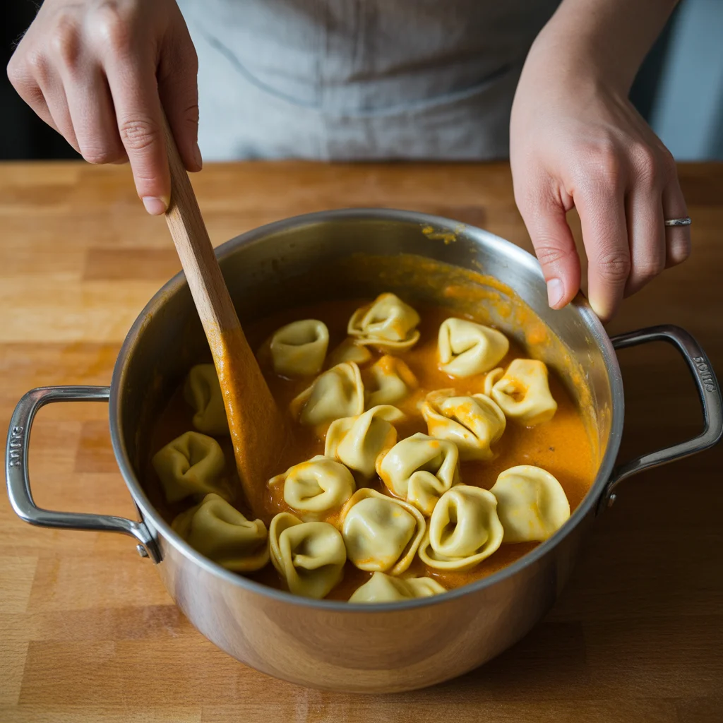 CrockPot Chicken Tortellini