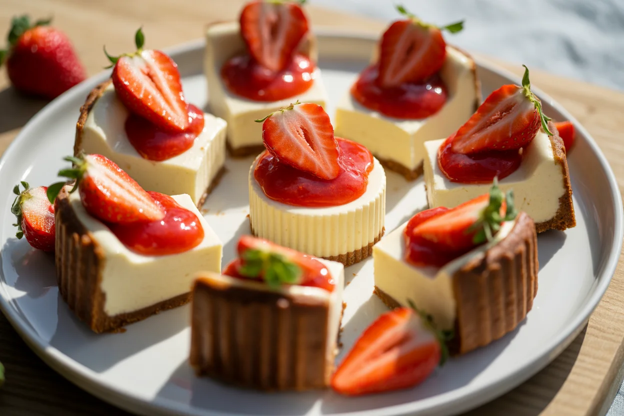 Deliciously Healthy High Protein Cheesecake Bites to Savor 6 High protein cheesecake bites