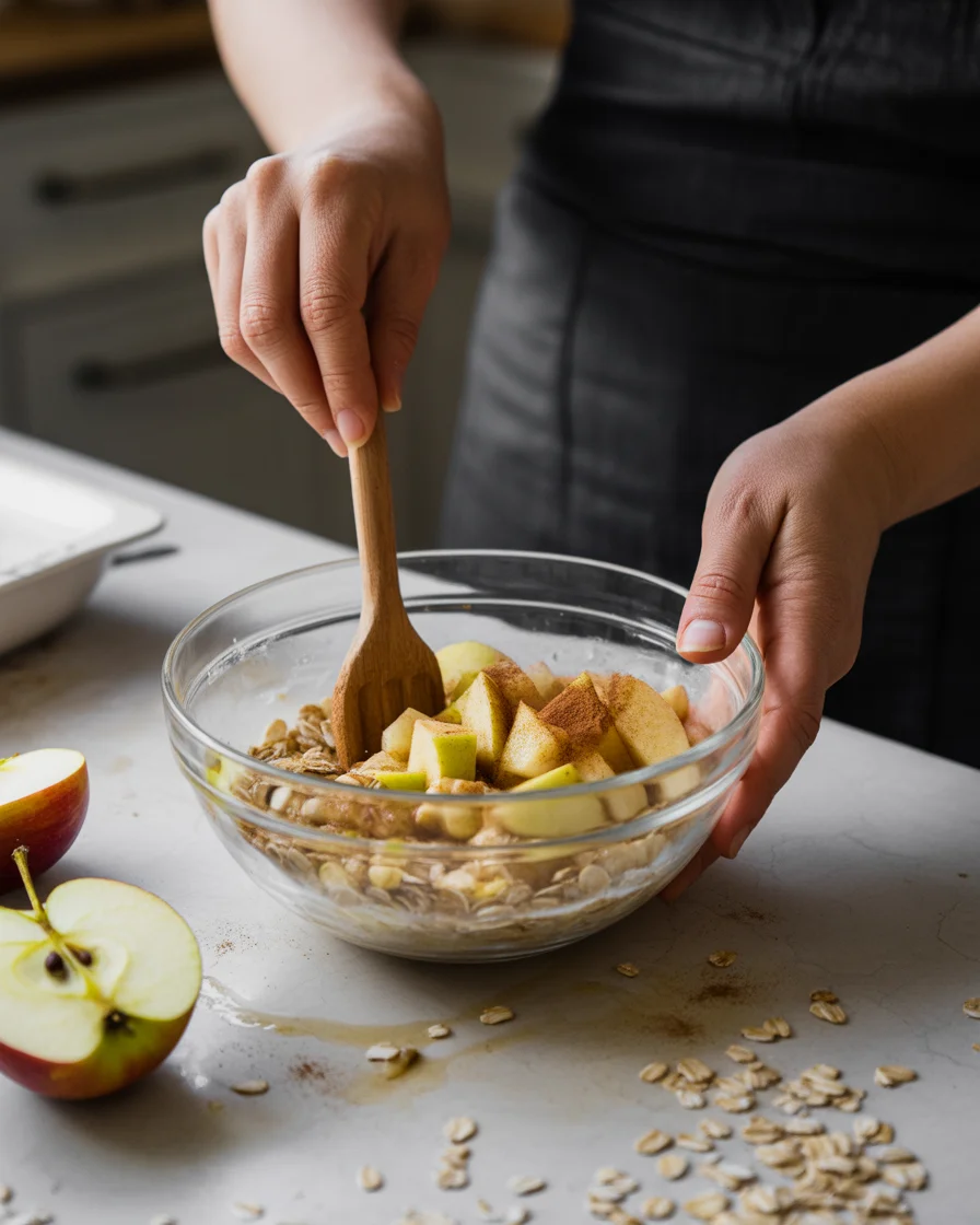 Gluten-Free Apple Pie Overnight Oats