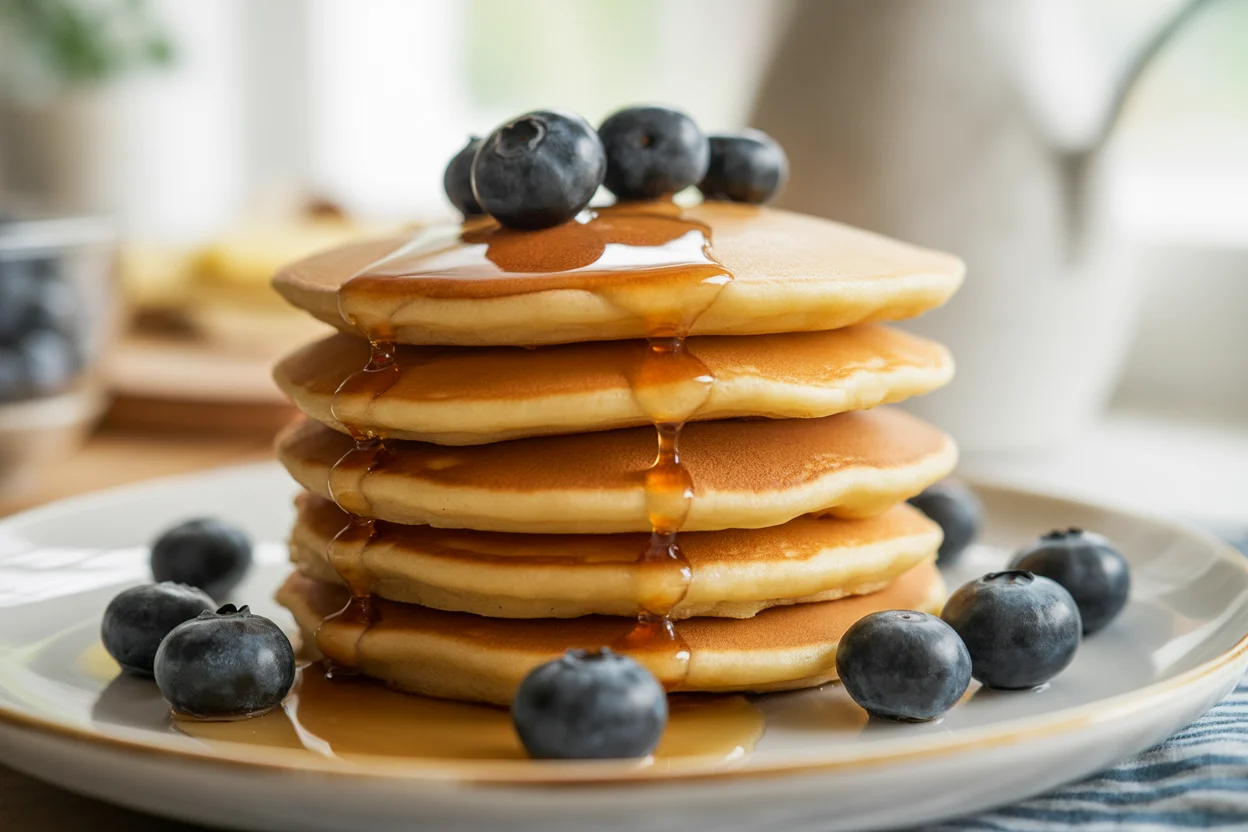Delicious Cottage Cheese Pancakes High Protein in Minutes!