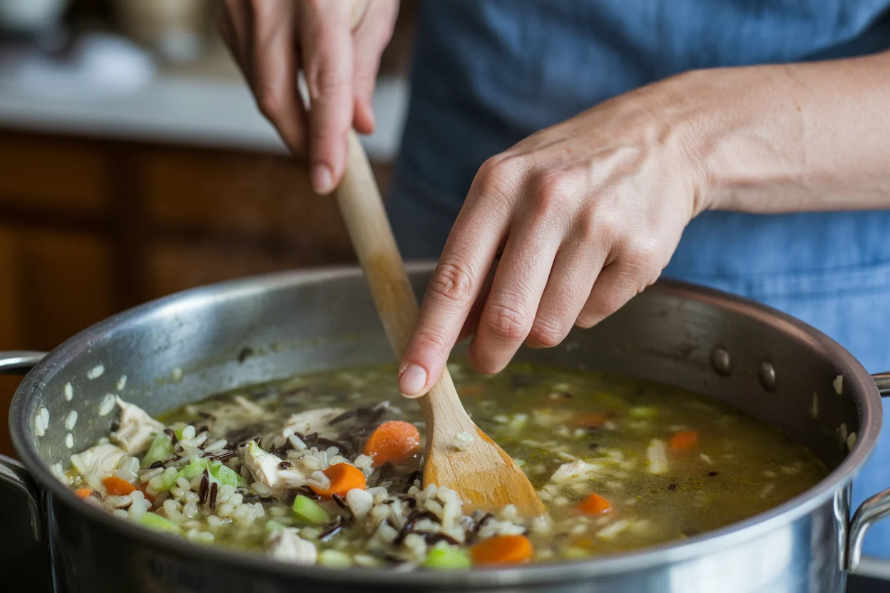 chicken and wild rice soup healthy