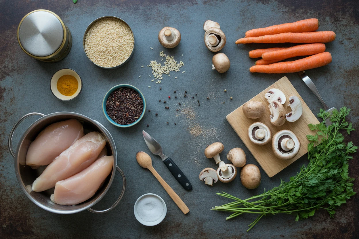 Wholesome Chicken and Wild Rice Soup Healthy for Cozy Nights