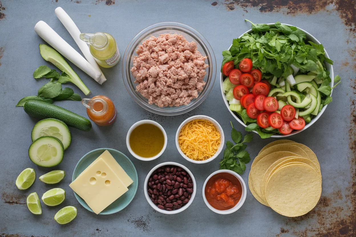 ground turkey taco salad healthy