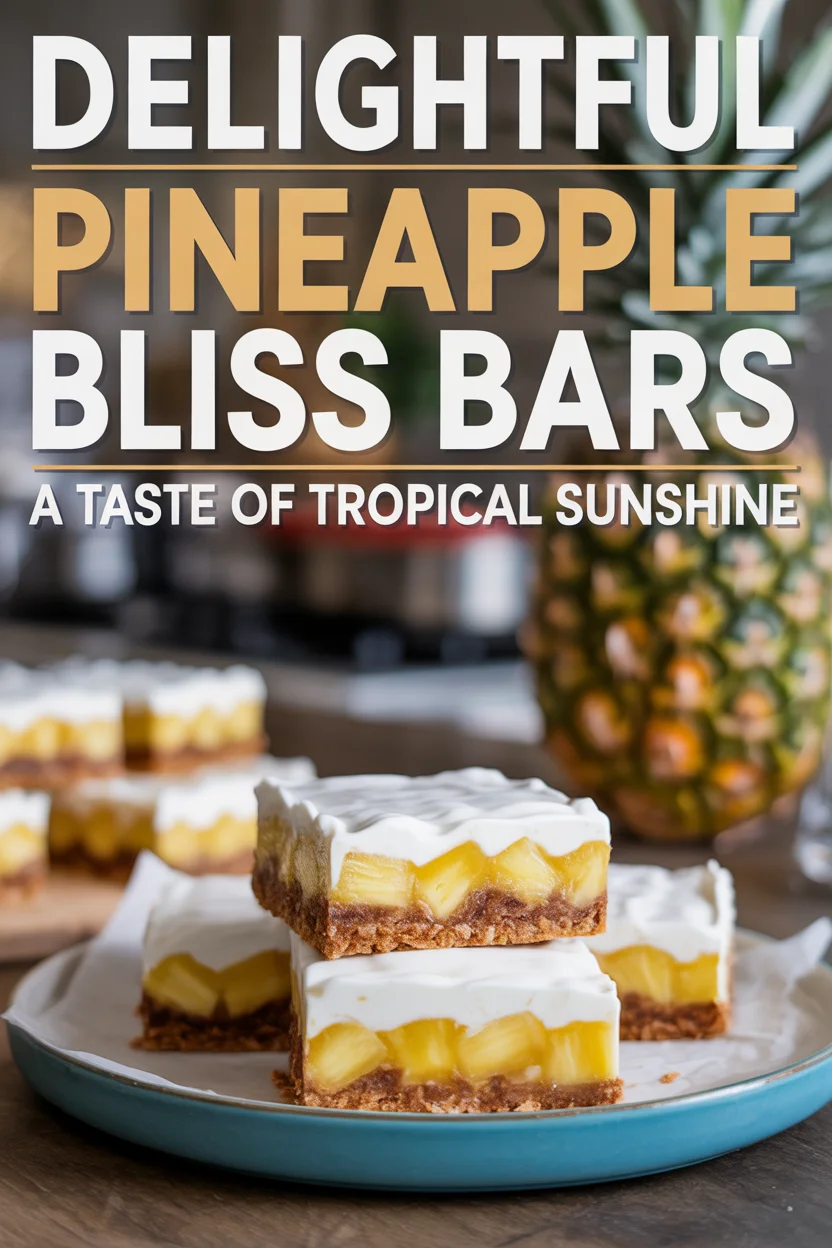 Pineapple Bliss Bars
