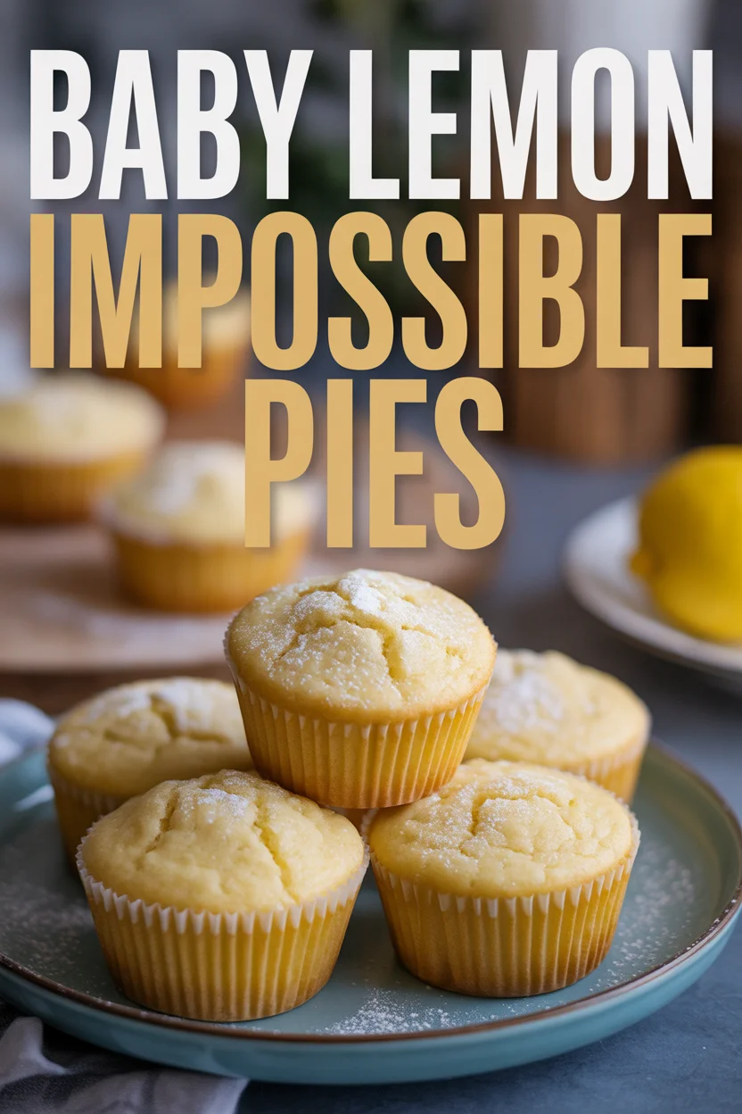 Baby Lemon Impossible Pies