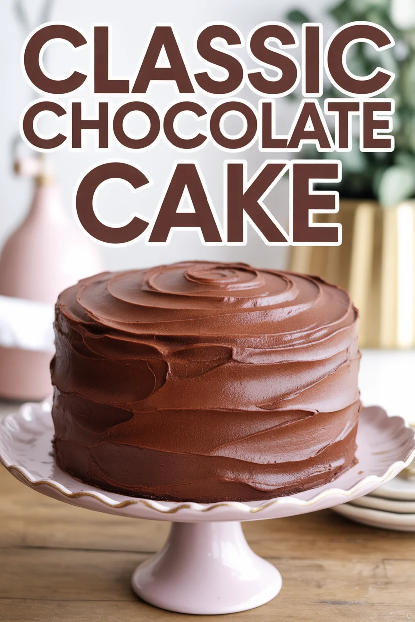 Classic Chocolate Cake