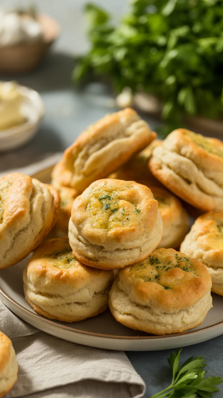 Pillsbury Biscuit Garlic Butter Cheese Bombs