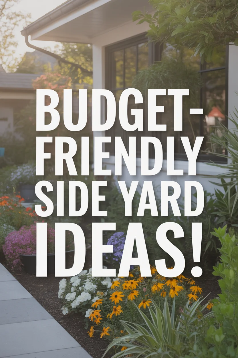 7 Clever Ways to Landscape a Family Home Side Yard Without Breaking the Bank