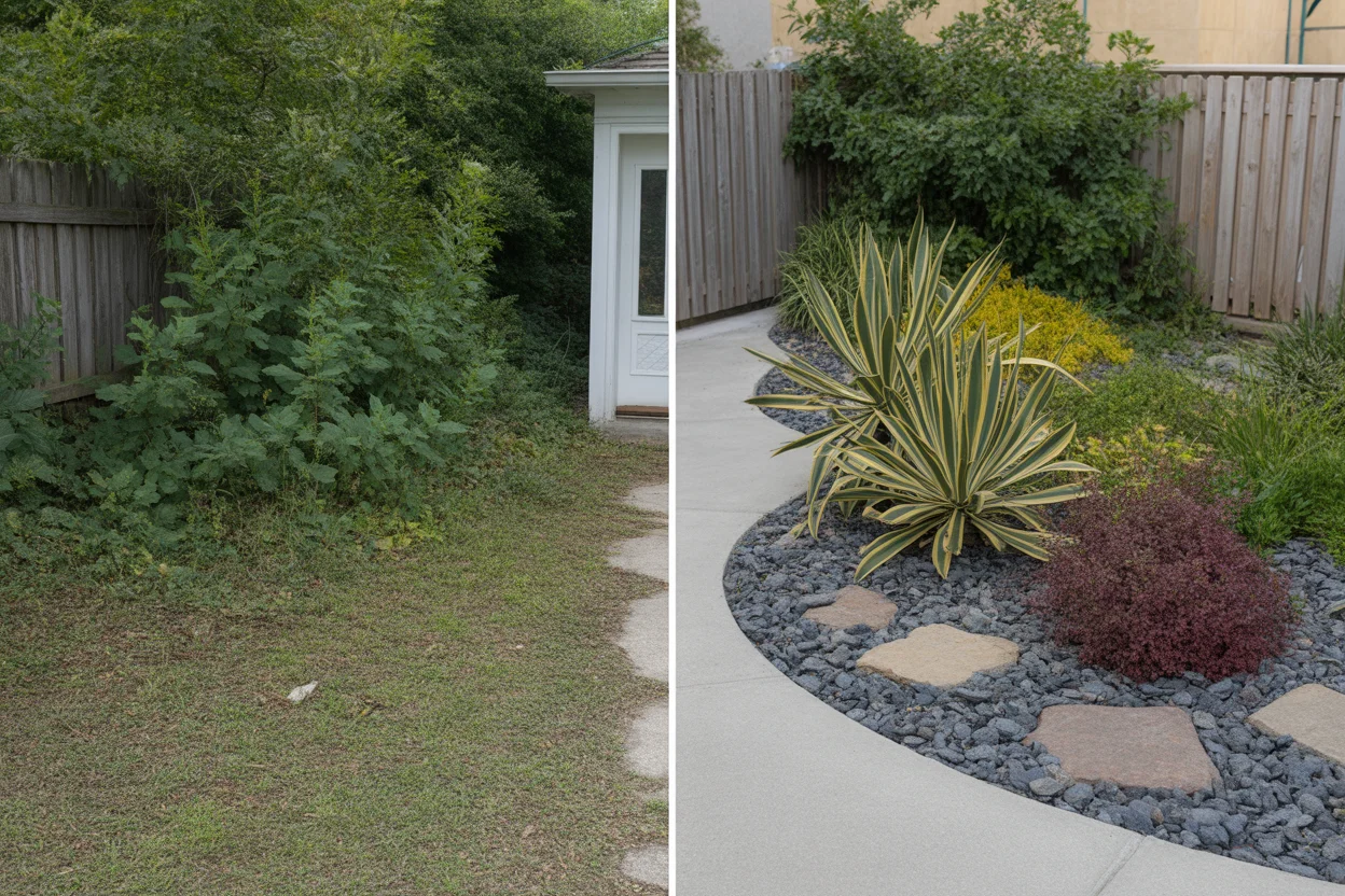 Way to Landscape a Family Home Side Yard Without Breaking the Bank