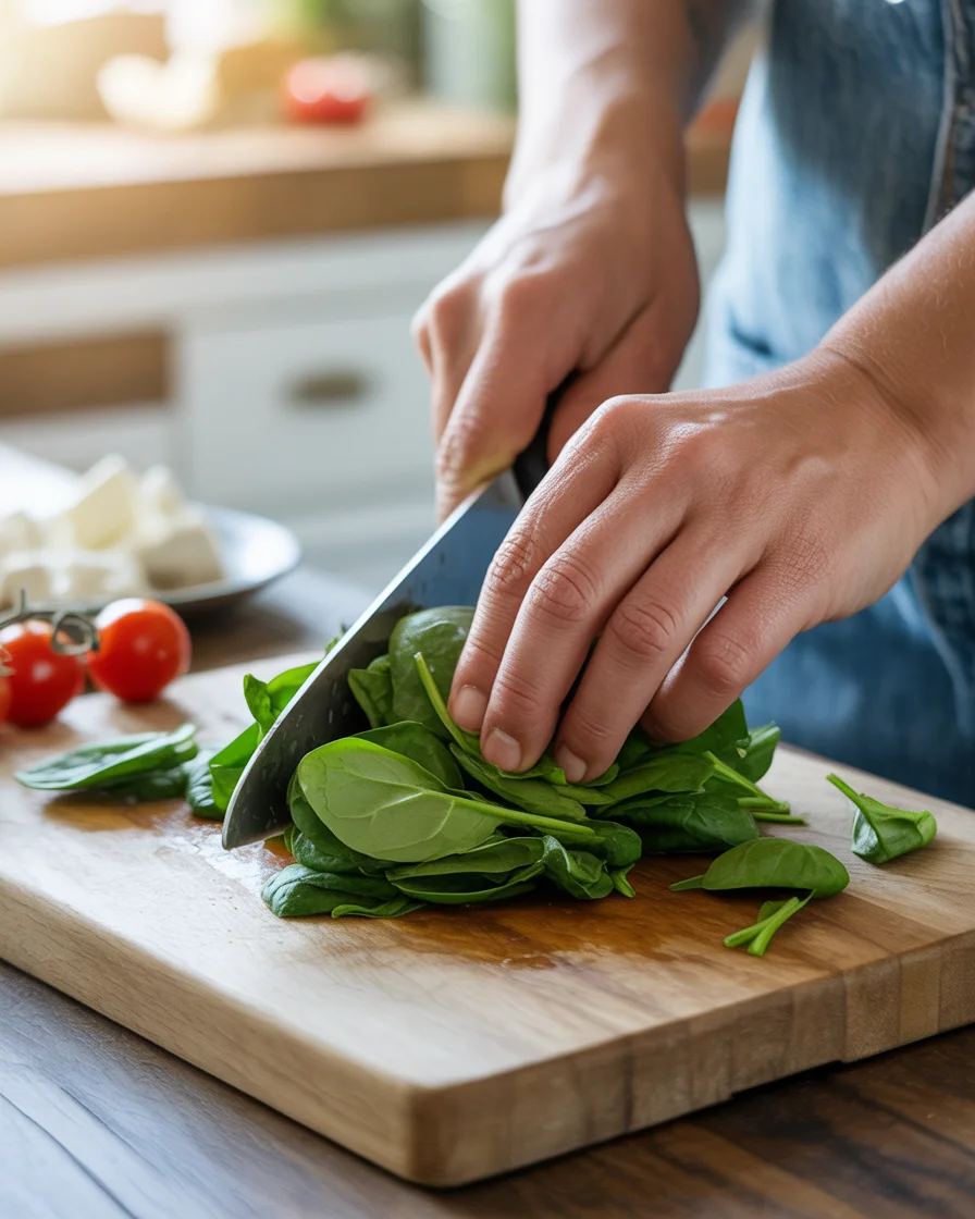Delicious Spinach Feta Frittata Recipe