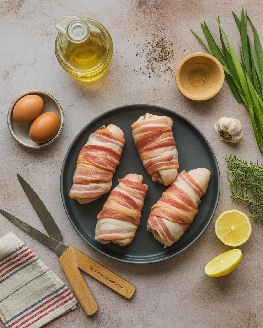 Deliciously Easy Bacon-Wrapped Air Fryer Chicken Breast Recipe
