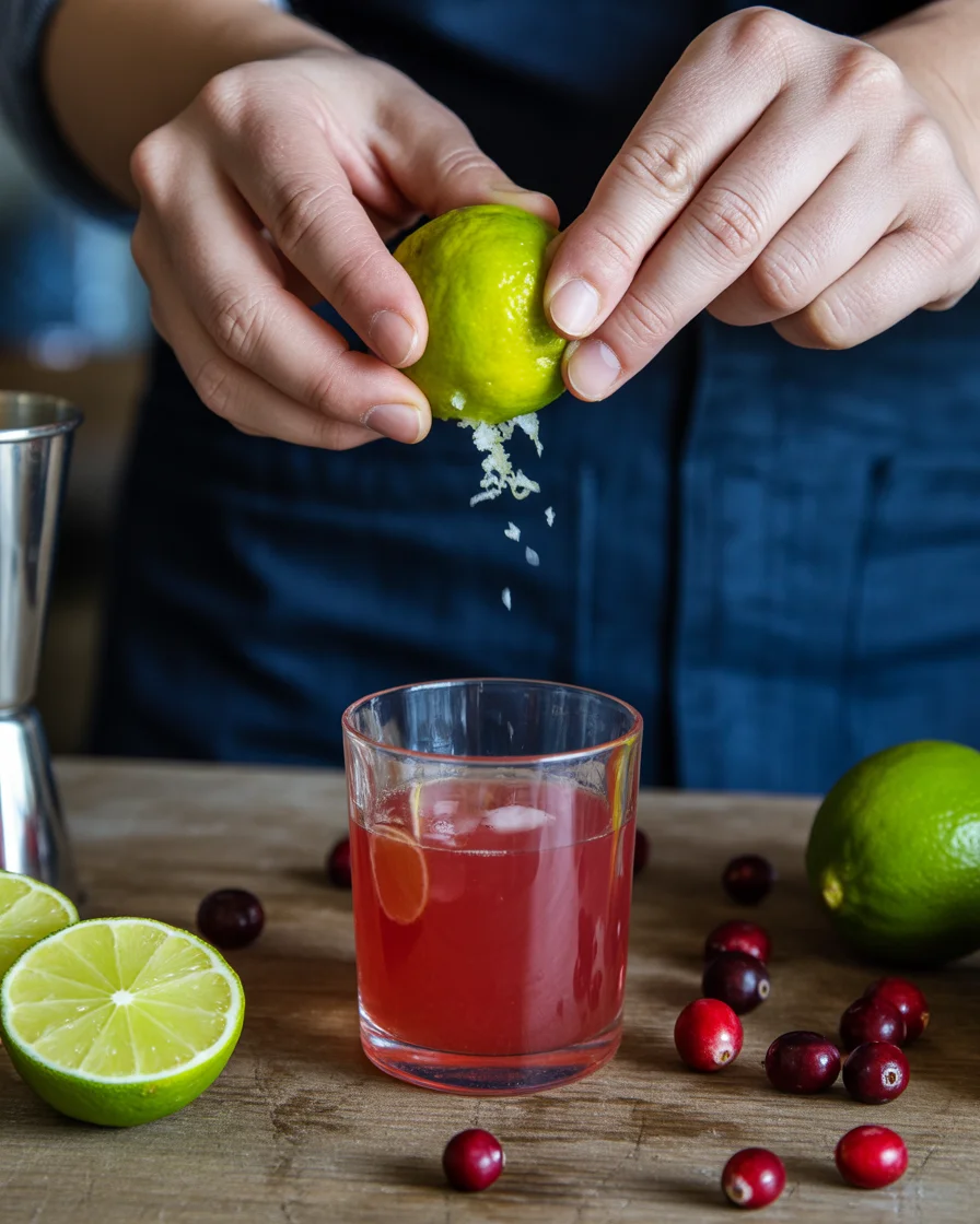 Festive Cranberry Mule Mocktail Recipe