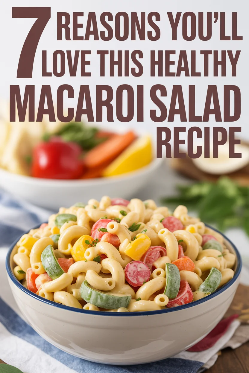 7 Reasons You'll Love This Healthy Macaroni Salad Recipe