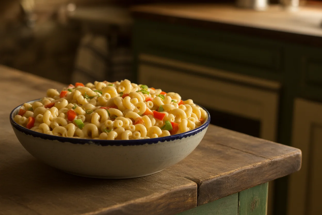 healthy macaroni salad recipe