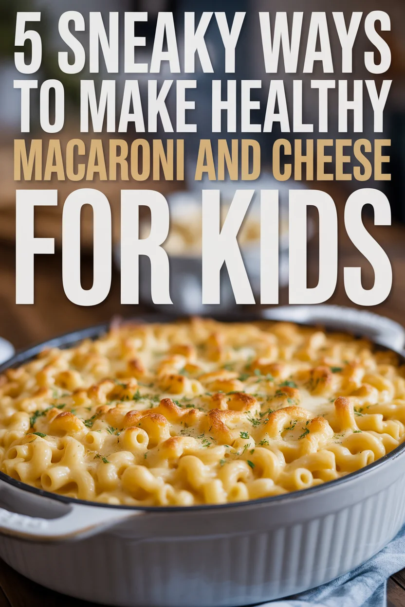 healthy macaroni and cheese for kids