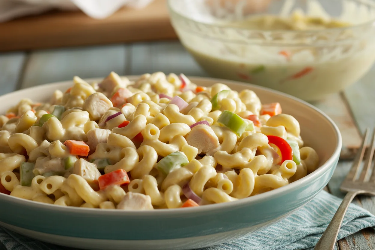 healthy macaroni salad