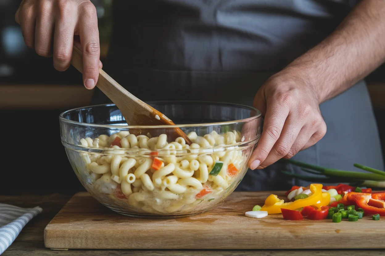 healthy macaroni salad recipe
