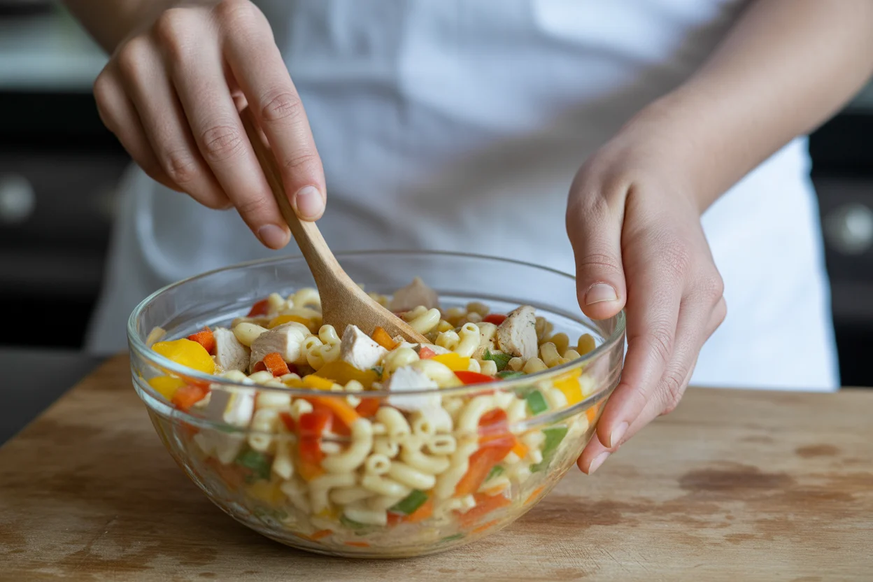 healthy macaroni salad