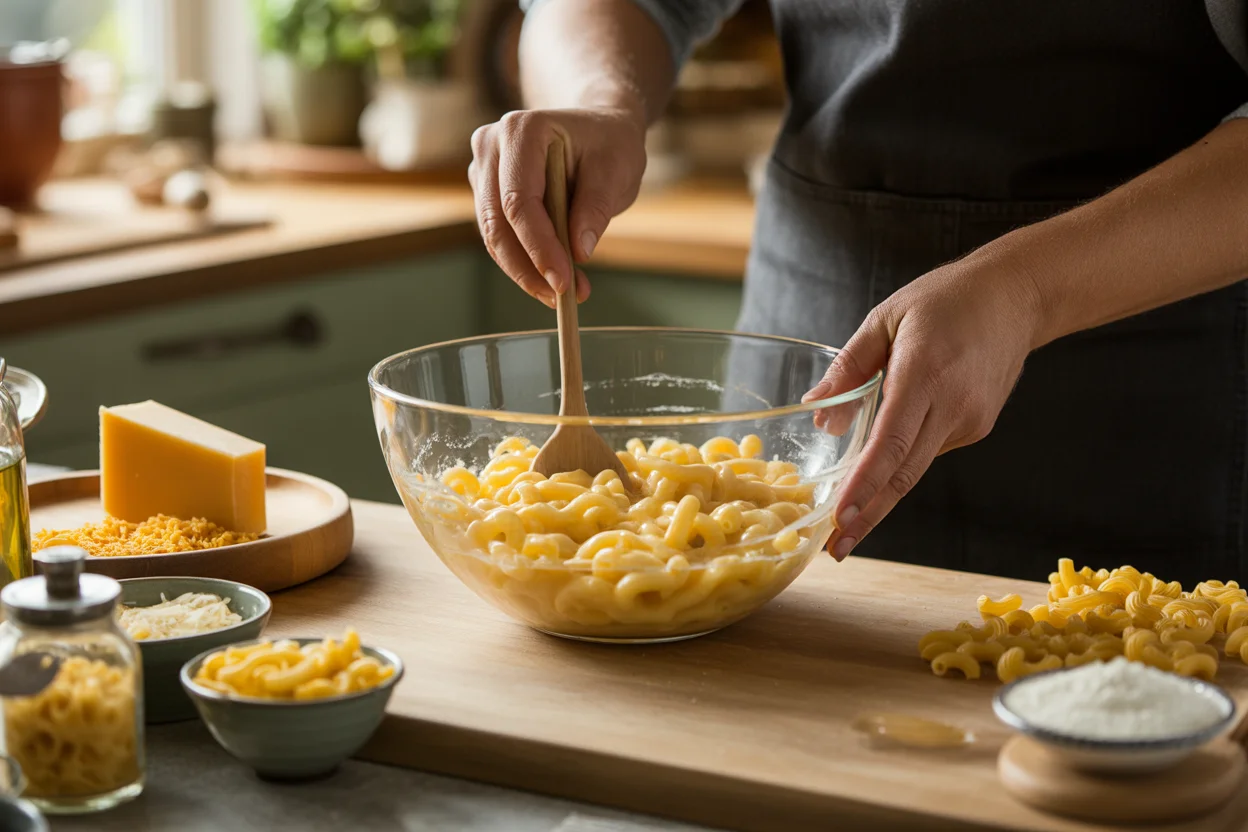 healthy macaroni and cheese clean eating