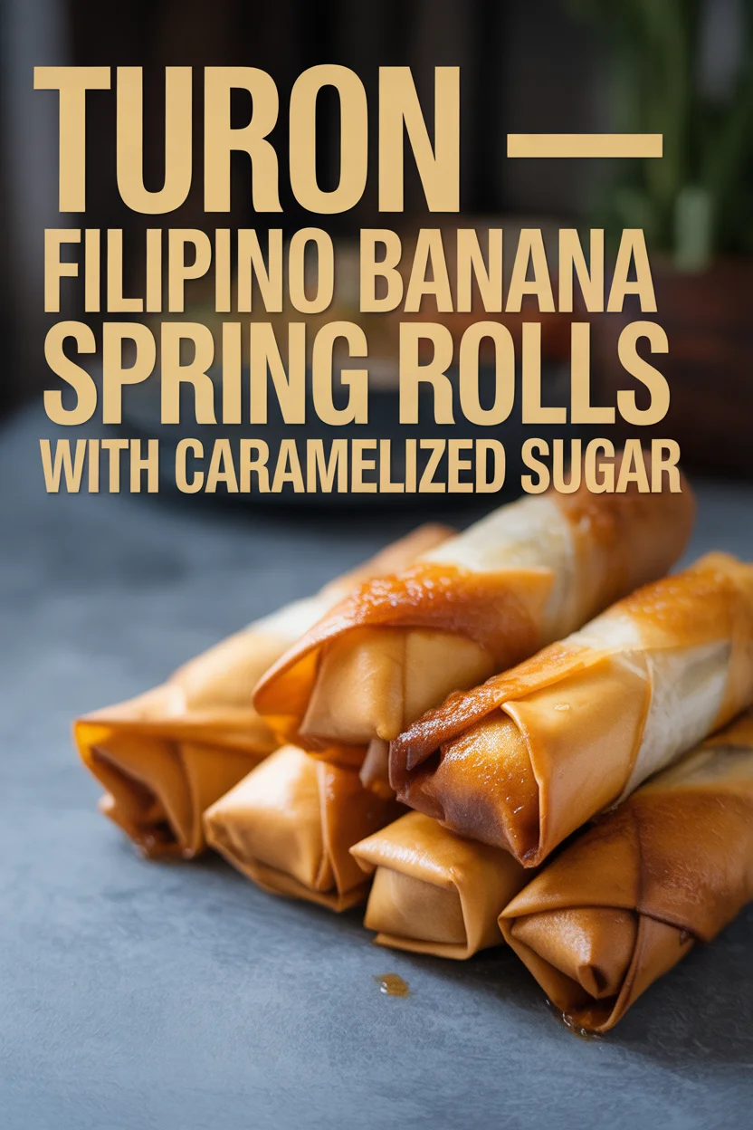 turon banana rolls
