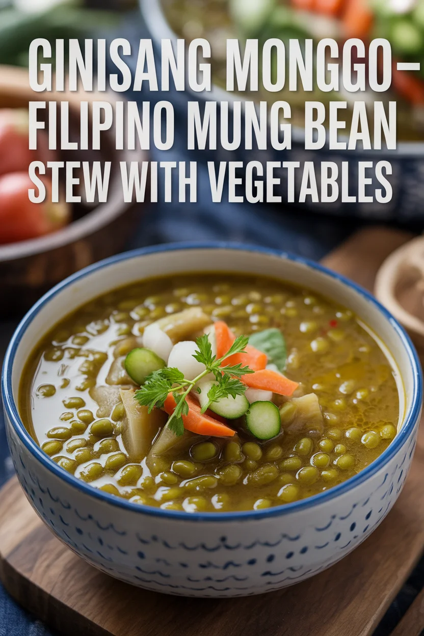 Ginisang Monggo — Filipino Mung Bean Stew with Vegetables 5 ginisang monggo