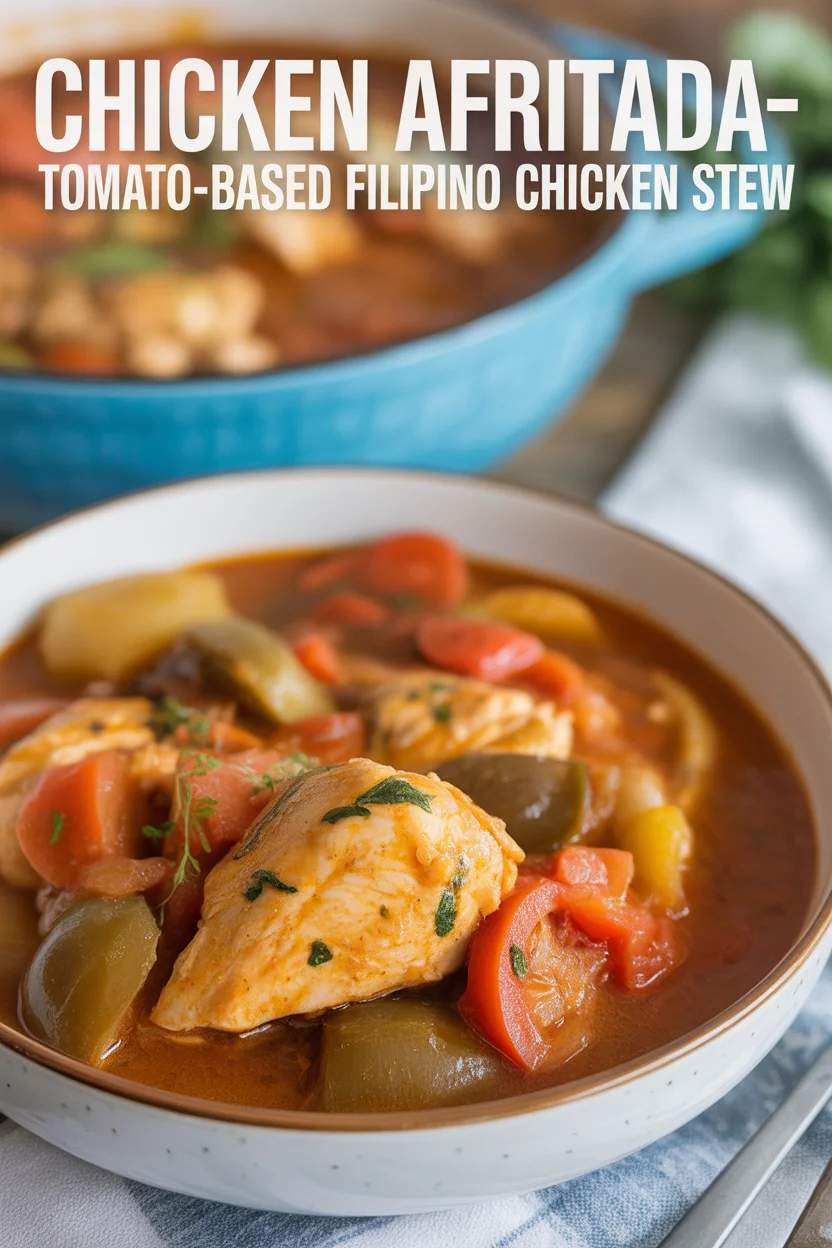 Chicken Afritada — Tomato-Based Filipino Chicken Stew