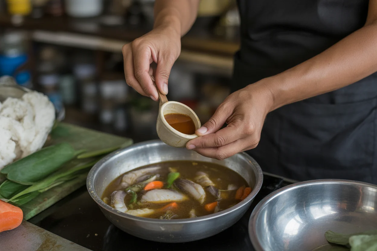 Sinigang na Hipon — Filipino Sour Shrimp Soup with Tamarind 3 shrimp sinigang