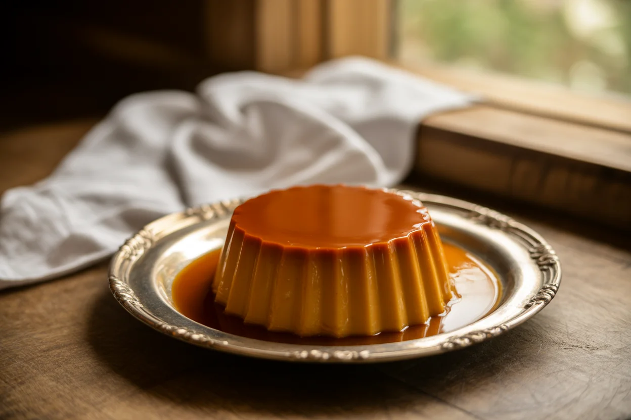 Leche Flan — Creamy Filipino Caramel Custard Dessert 2 filipino leche flan
