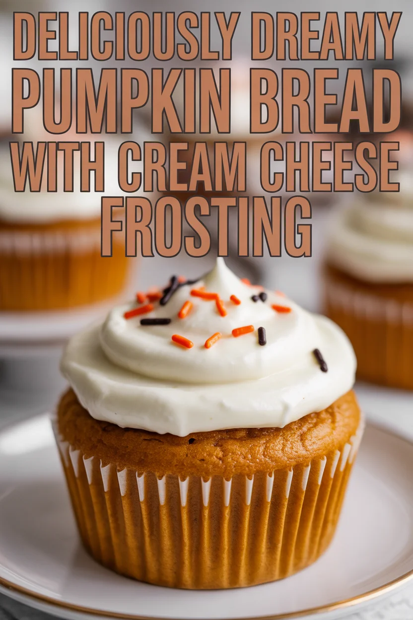 Deliciously Dreamy Pumpkin Bread with Cream Cheese Frosting