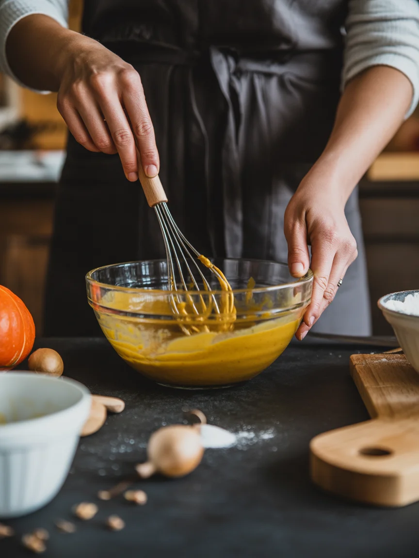 Air Fryer Mini Pumpkin Muffins