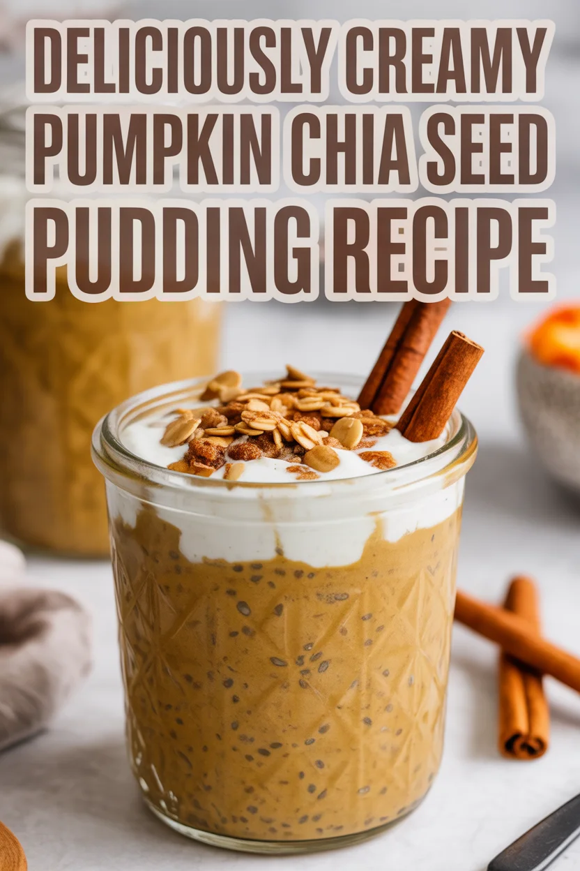 Creamy Pumpkin Chia Seed Pudding