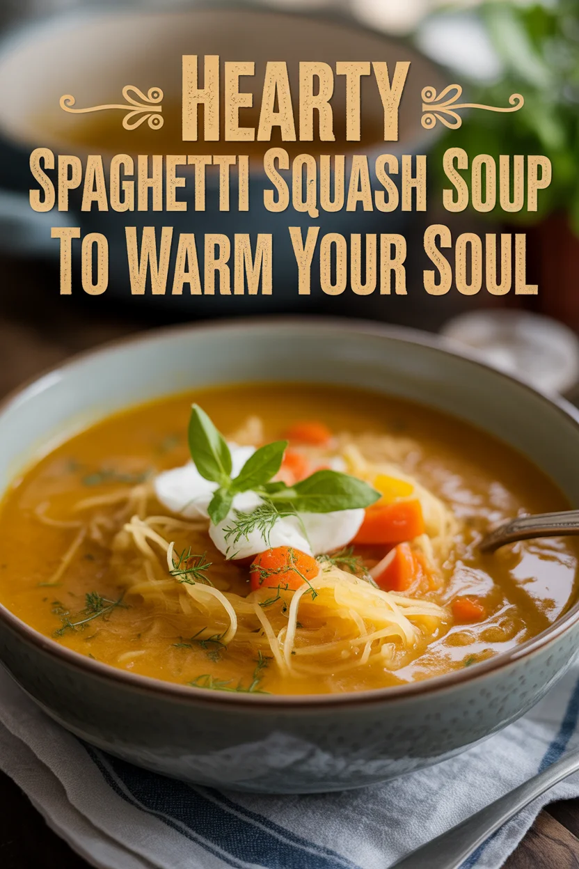 spaghetti squash soup