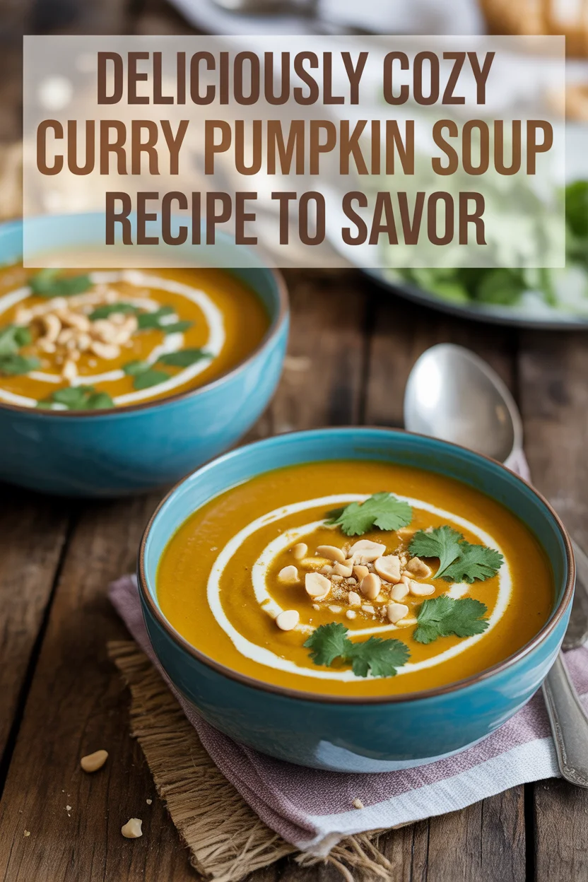 curry pumpkin soup recipe