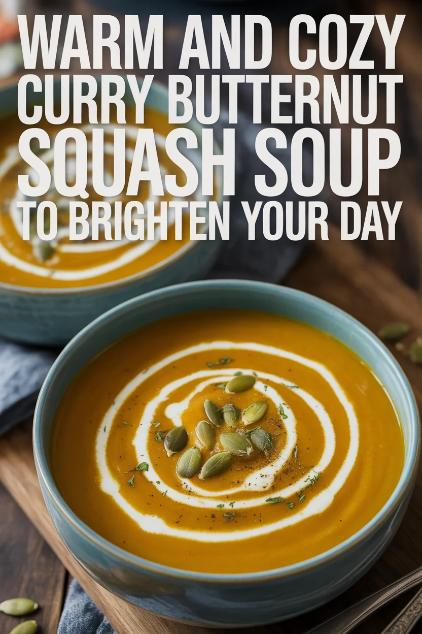 curry butternut squash soup