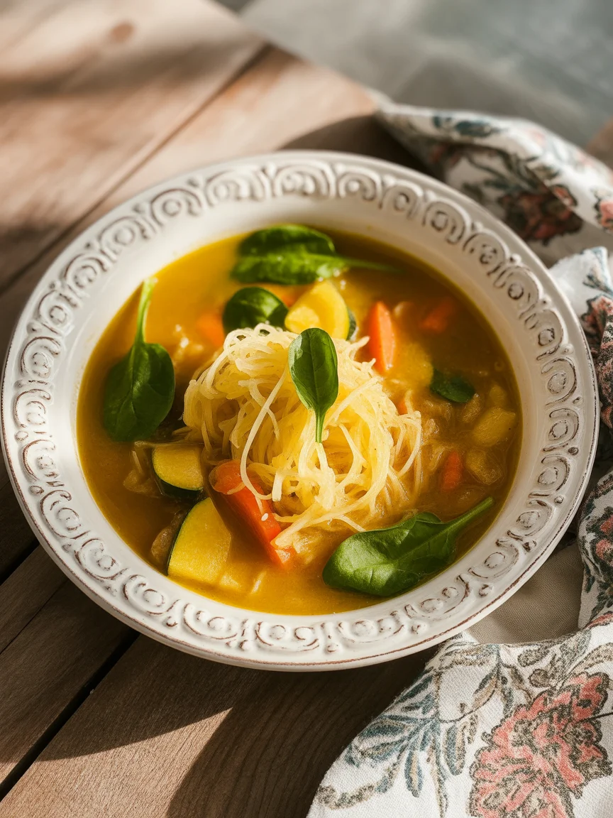 spaghetti squash soup
