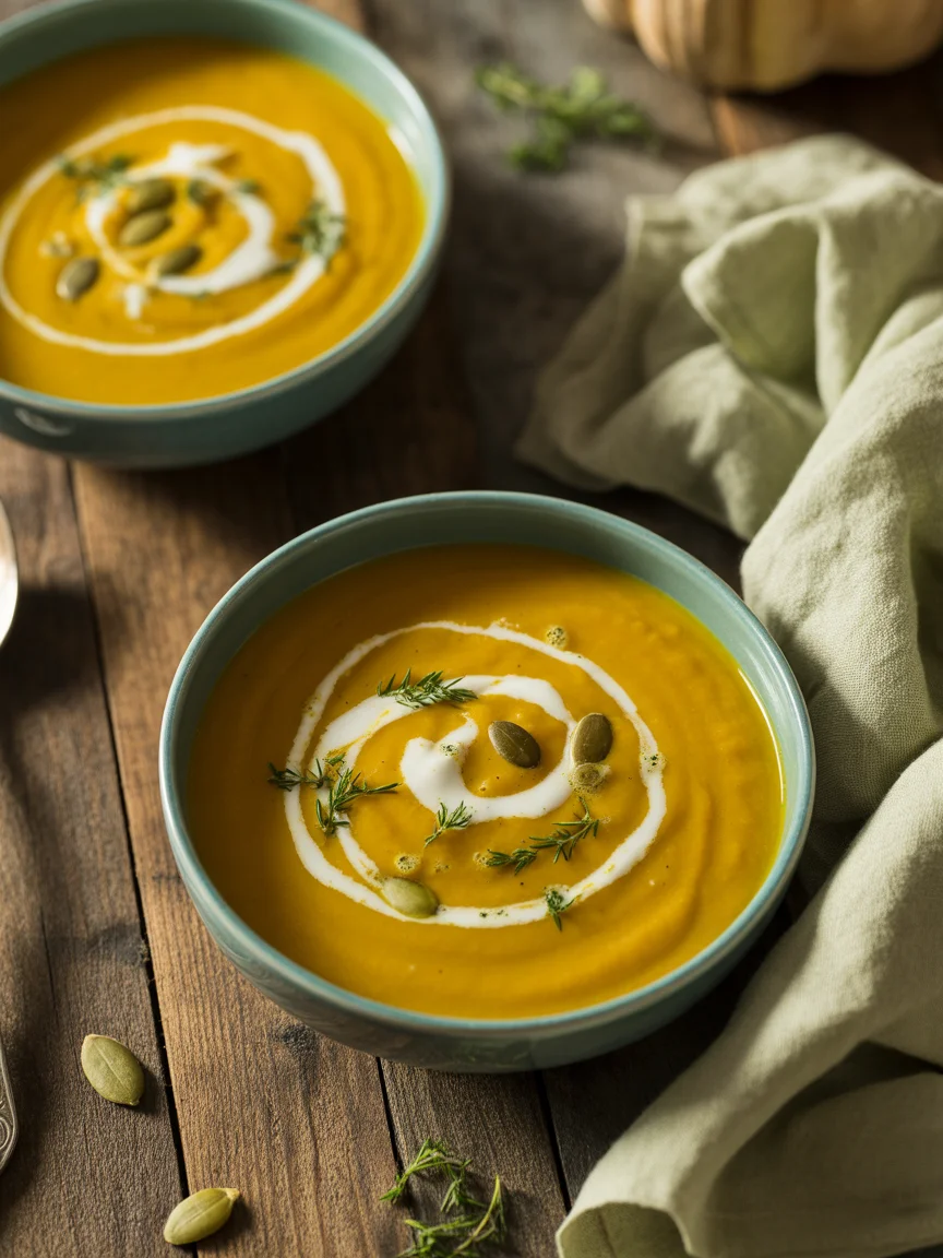 Warm and Cozy Curry Butternut Squash Soup to Brighten Your Day