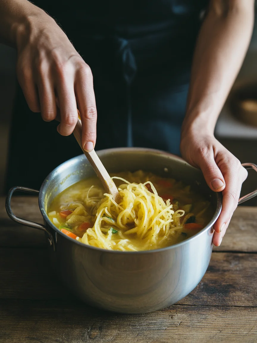 spaghetti squash soup