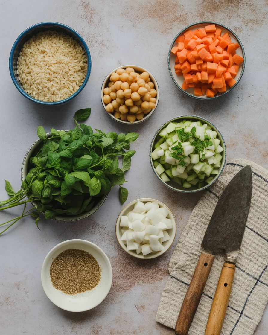 One-pot Moussaka beef rice pilaf