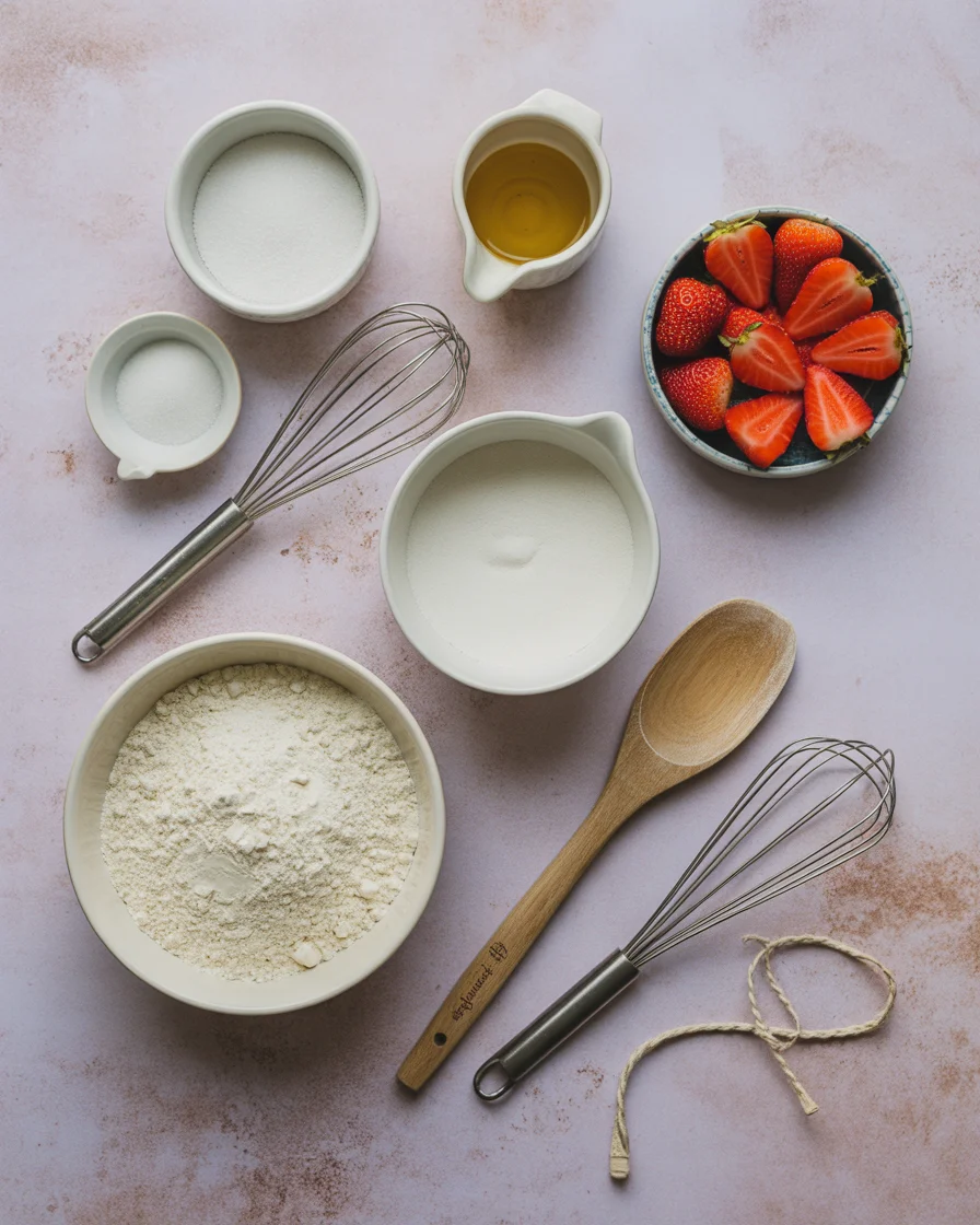 Keto Strawberry Shortcake Cake