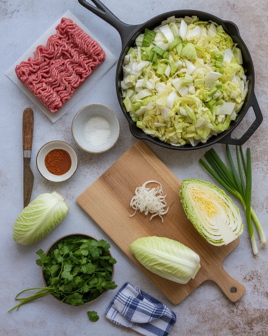 Delicious Low Carb Taco Cabbage Skillet