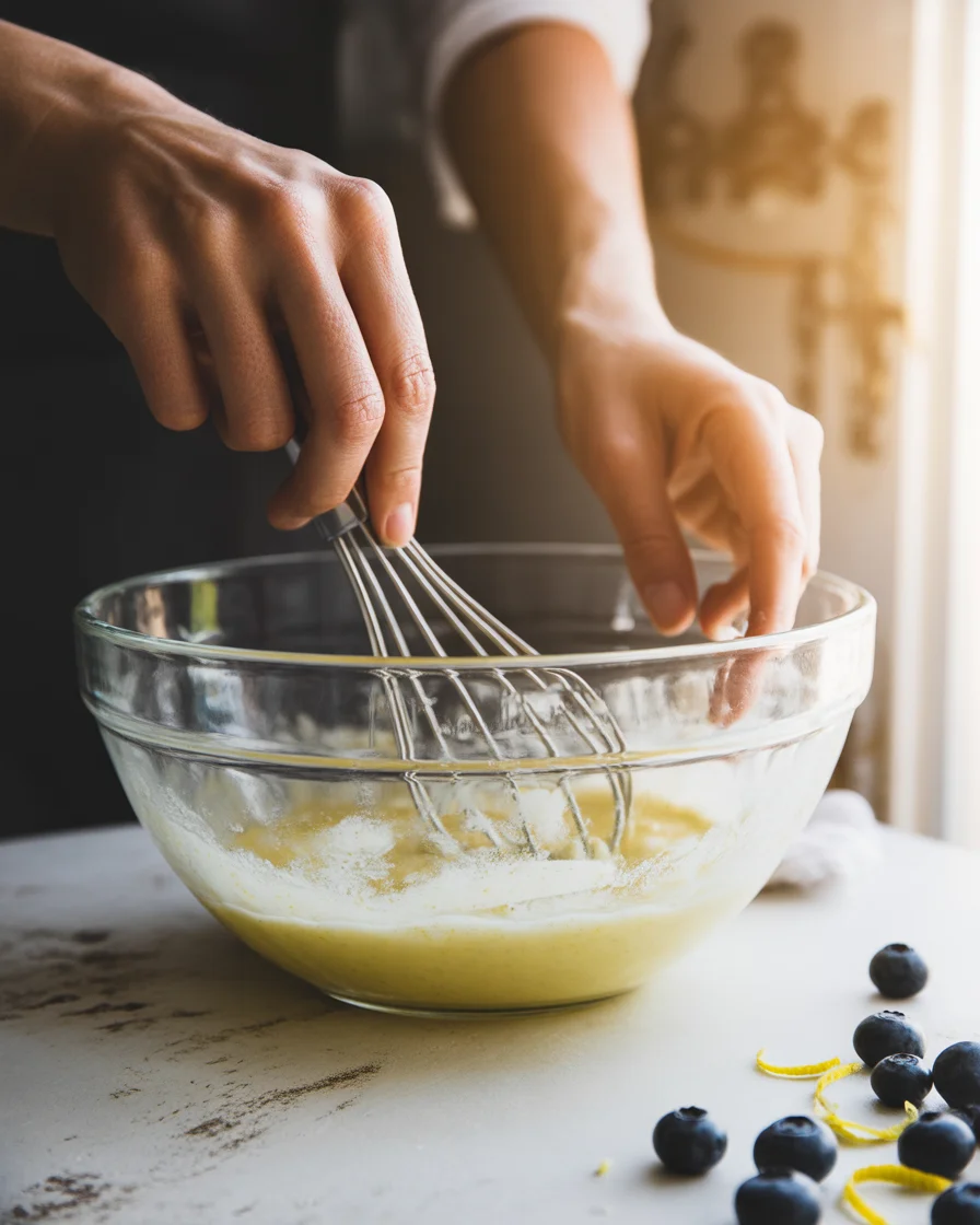 Deliciously Moist Paleo Lemon Blueberry Cake
